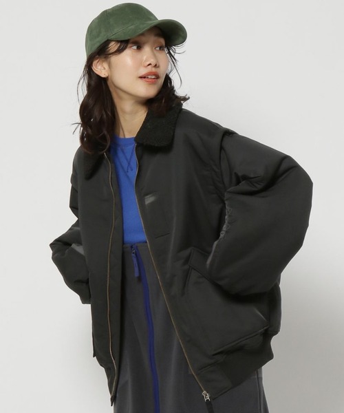 niko and（ニコアンド）の「マルチWAYキルトフライトジャケット