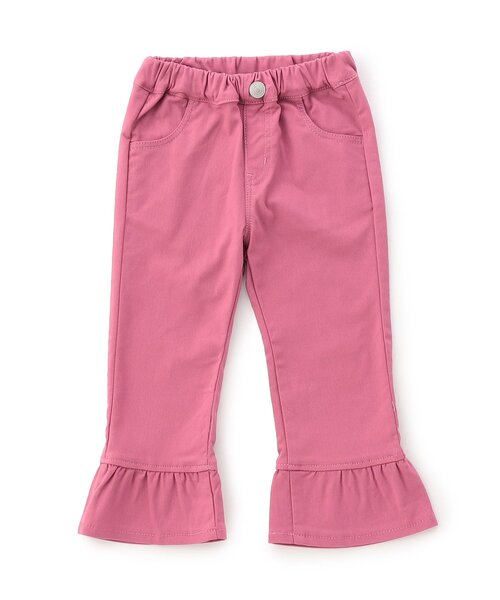 セール】【WEB限定/ジュニア対応】ハートポケット裾フリルパンツ