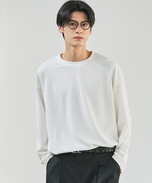 静電気防止ドライアムンゼンクルーネック&モックネックベーシック