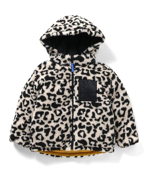 セール】【洗える/4WAY】中綿ボア リバーシブルブルゾン_フード