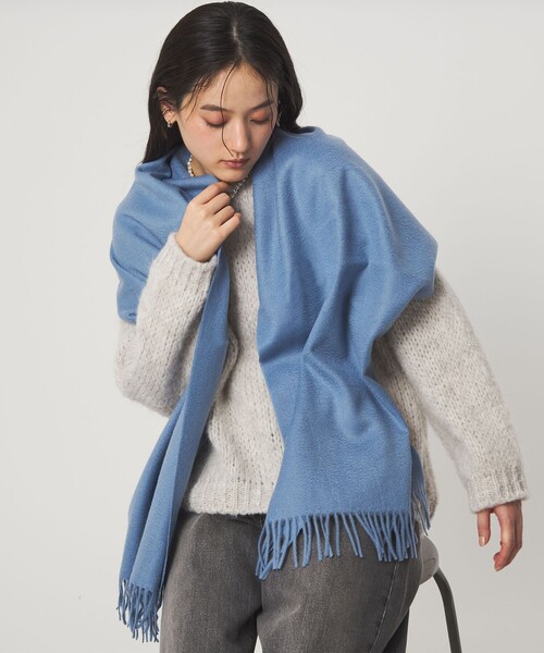 カシミヤ マフラー（マフラー）｜green label relaxing（グリーン