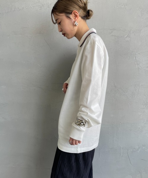 FRED PERRY/フレッドペリー] ツインティップライン ロングスリーブ