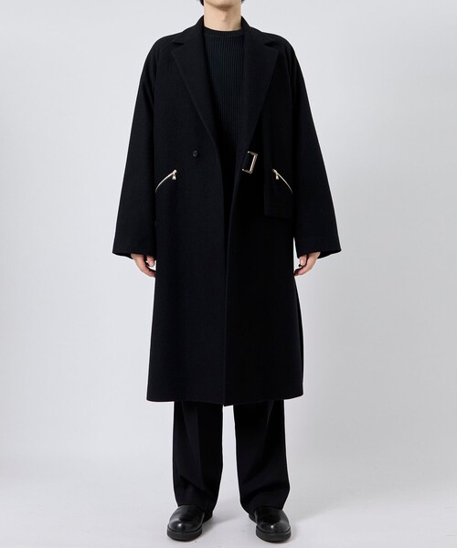 セール】〈別注〉 Tailored Tie Locken Coat（チェスターコート