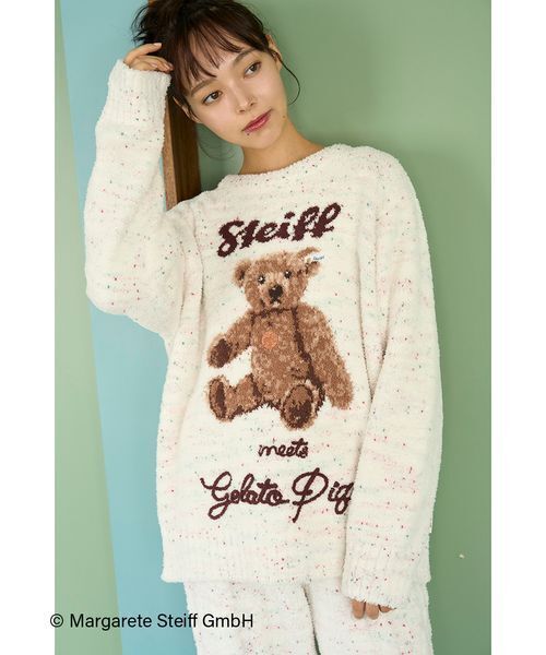セール】【Steiff】パウダーネップジャガードプルオーバー（ルーム