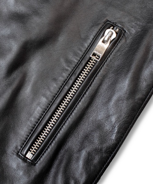 セール】JE LAMB LEATHER SINGLE RIDERS 24（ライダースジャケット