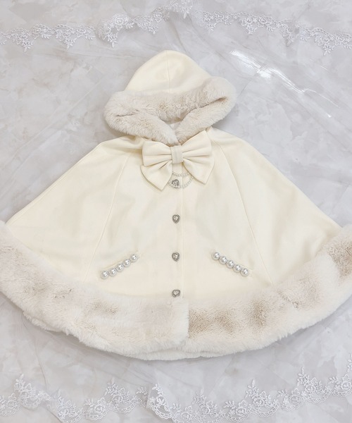 MA*RS（アメーバーマーズ）の「リボン付きボリュームファーフード