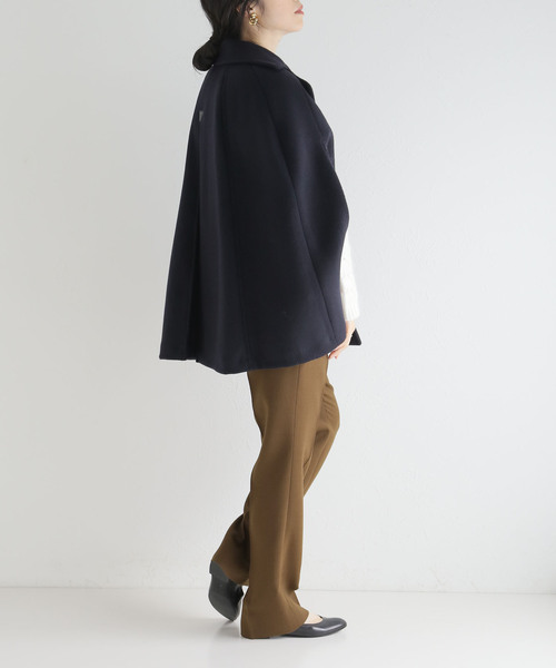 IENA（イエナ）の「二重織シャルムビーバーケープコート（その他