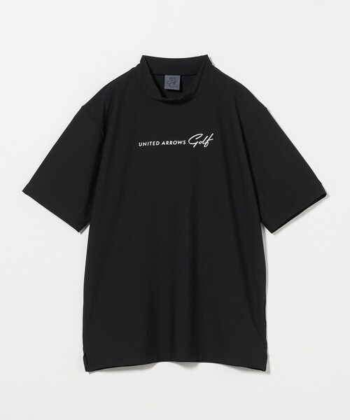 セール】メンズ ロゴ モックネック ポロシャツ（Tシャツ/カットソー