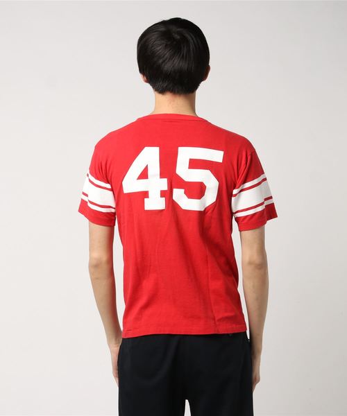 セール】【Champion/チャンピオン】メンズ フットボールTシャツ 70'S