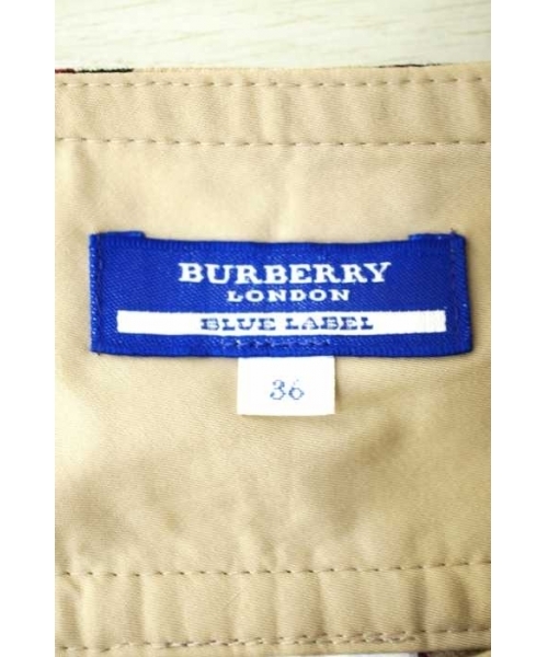 ブランド古着】バーバリーチェックプリーツスカート（スカート