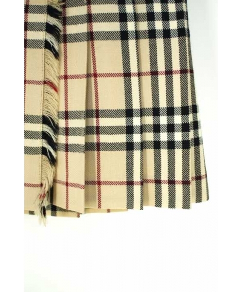 ブランド古着】バーバリーチェックプリーツスカート（スカート
