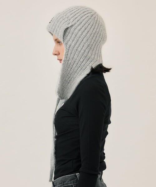 Cycle/サイクル 】DRAW CODE MOHAIR KNIT CAP/ドローコードモヘア