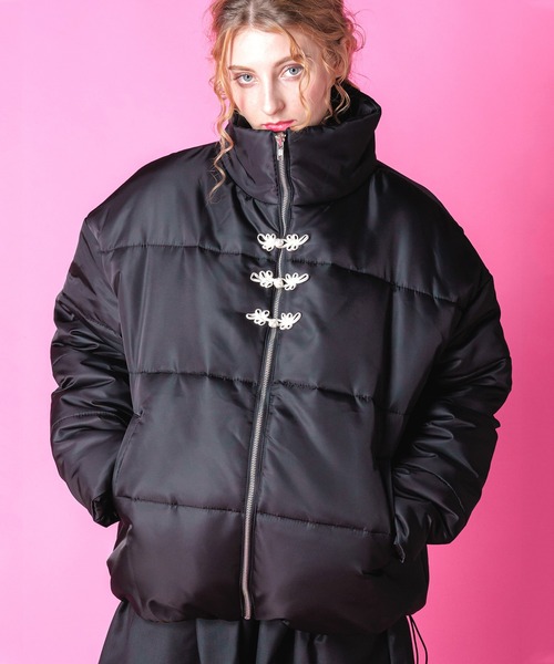 ankoROCK（アンコロック）の「チャイナボタンボリュームネック中綿