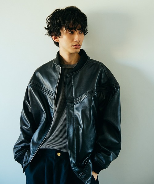 TOWNCRAFT / タウンクラフト LEATHER DERBY JACKET レザー ダービー