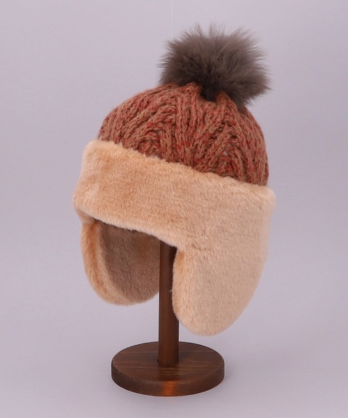 CA4LA（カシラ）の「MOTIF CABLE3（ニットキャップ/ビーニー）」 - WEAR