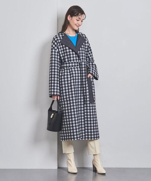 UNITED ARROWS（ユナイテッドアローズ）の「ダブルフェイス ノーカラー