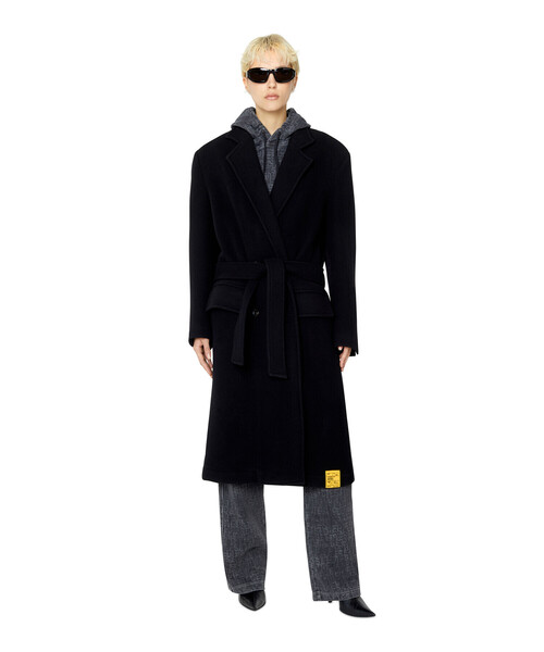 DIESEL（ディーゼル）の「レディース ロングコート ウール（チェスター