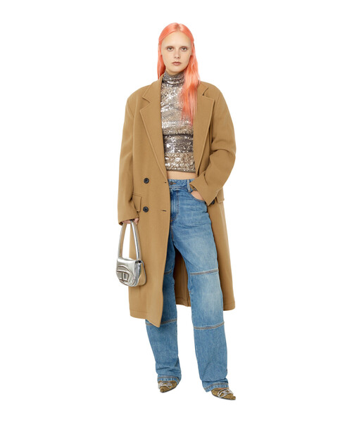 DIESEL（ディーゼル）の「レディース ロングコート ウール（チェスター