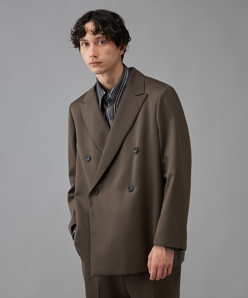 Lui's（ルイス）の「ウール混ベネシャンダブルボクシージャケット