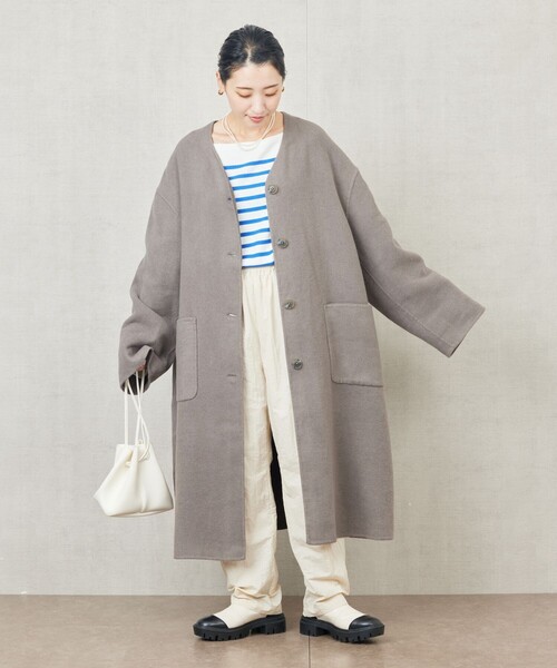 FREAK'S STORE（フリークスストア）の「限定展開 ノーカラー リバー