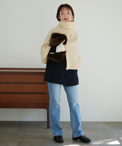 SLOBE IENA ファインウール スヌード SLOBE IENA（スローブイエナ）の