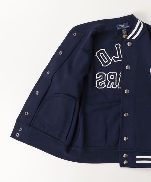 セール】ダブルニット ベースボール ジャケット（スタジャン）｜POLO