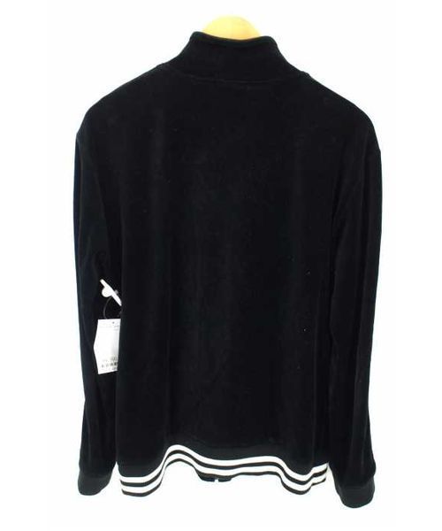 ブランド古着】ベロア トラックジャケット ライン入り（ジャージ