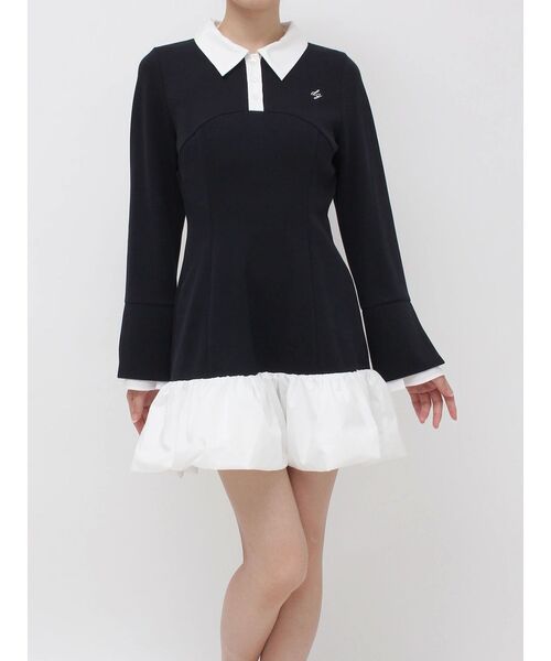 セール】【WEB限定】ポロバルーンスソミニワンピース（ワンピース