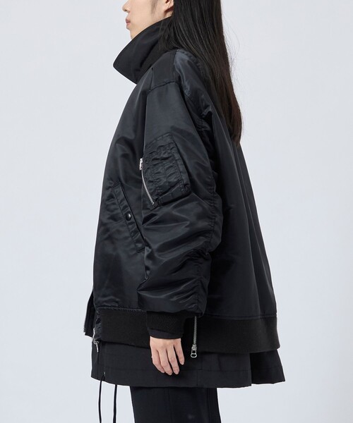 08sircus/08サーカス】MA-1 reversible jacket/リバーシブルジャケット