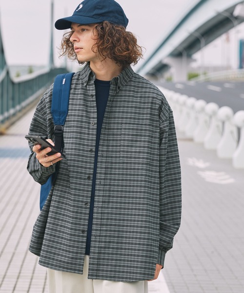 HECT】Big Oxford BD L/S Shirt / ビッグシルエットボタンダウン