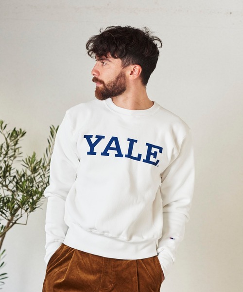 CHAMPION RW CREWNECK SWEATSHIRT YALE (チャンピオン クルーネック