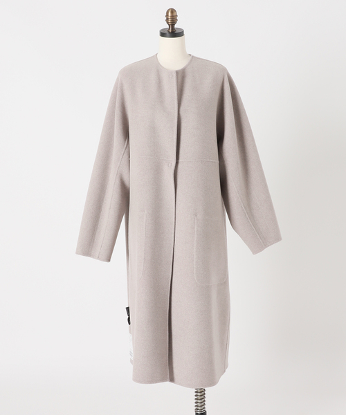 IENA（イエナ）の「《追加》ノンミュールジングウールリバーコート