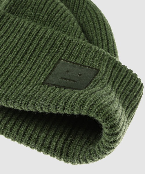 FACEロゴビーニー（ニットキャップ/ビーニー）｜Acne Studios（アクネ