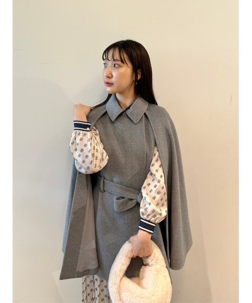 LILY BROWN（リリーブラウン）の「2wayケープコート（その他アウター