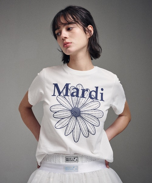 SLIM TSHIRT FLOWERMARDI / スリム Tシャツ フラワーマルディ（Tシャツ