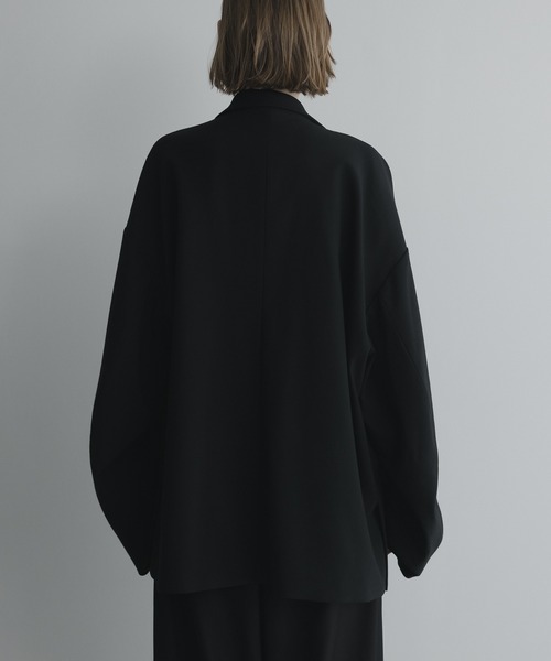 セットアップ対応】loose basic double tailored jacket / ルーズ