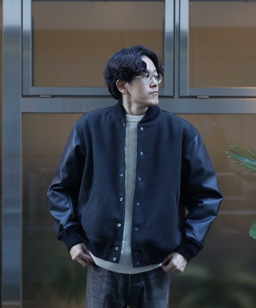 BACK NUMBER】「THERMOLITE®」中綿スタジャン（スタジャン