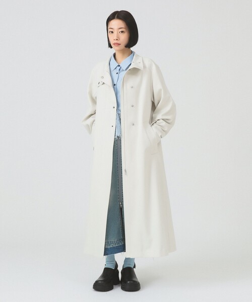 メタルボタン スタンド コート（ステンカラーコート）｜Ray BEAMS