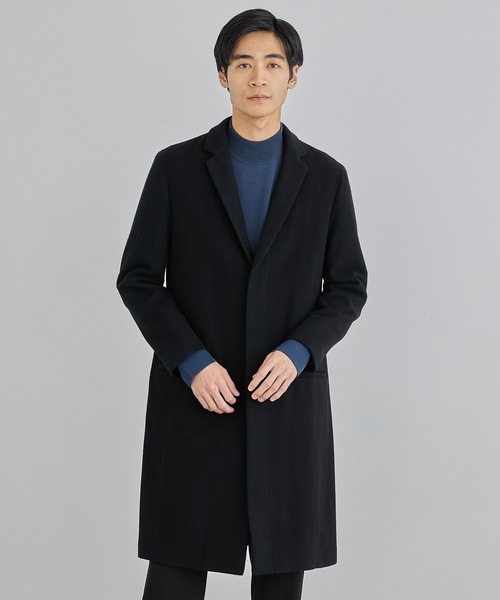 セール】【EC限定】スーパー100メルトンチェスターコート（チェスター