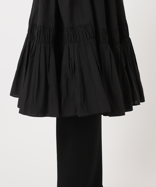 追加【MARILYN MOON/マリリンムーン】ティアードドレス（ワンピース