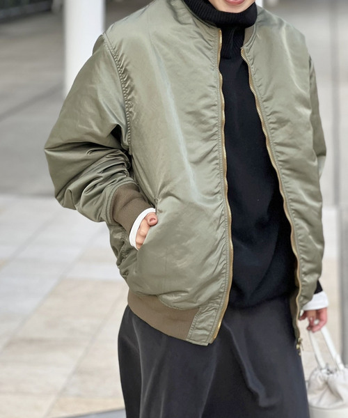 Deuxieme Classe（ドゥーズィエムクラス）の「中綿military ブルゾン