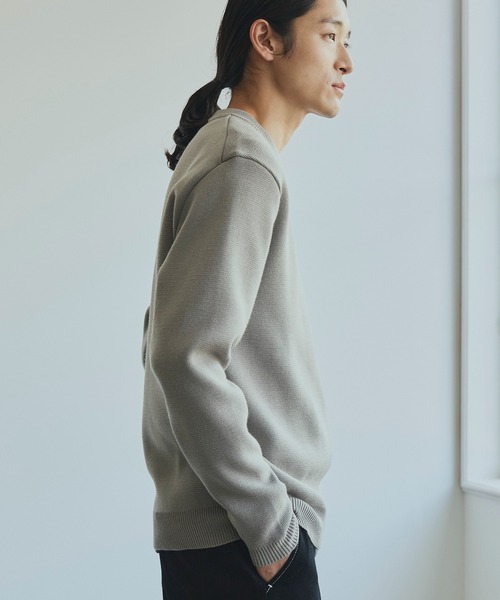 セール】バウンドウールミラノリブクルーニット（ニット/セーター