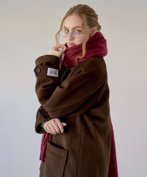 セール】duffle long coat / ダッフルロングコート（ダッフルコート