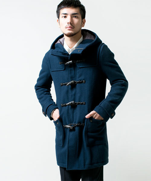NANO universe（ナノユニバース）の「メルトンロングダッフルコート