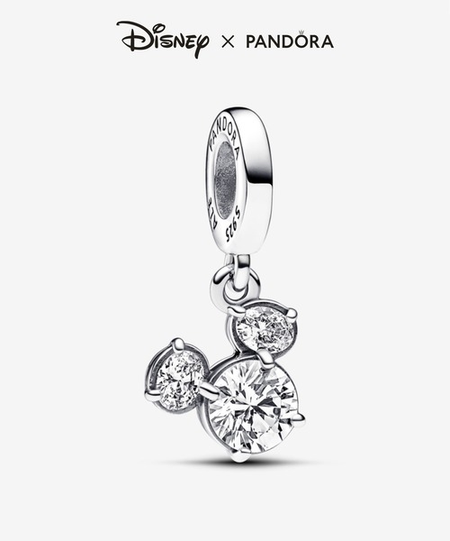 ディズニー ミッキーマウス スパークリング ヘッド シルエット