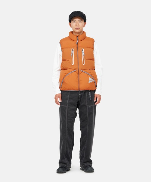 Gramicci（グラミチ）の「【Gramicci×and wander】DOWN VEST(MENS