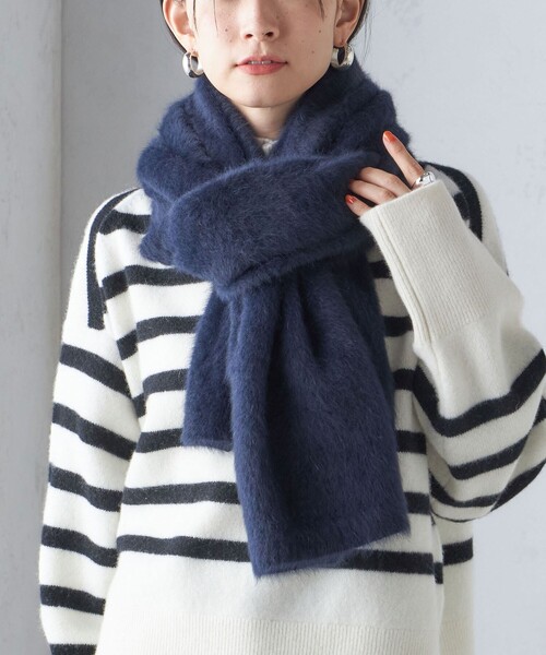 セール】〈手洗い可能〉フォックス ニット ストール（ストール