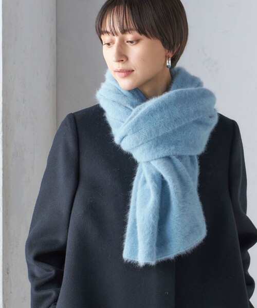 セール】〈手洗い可能〉フォックス ニット ストール（ストール