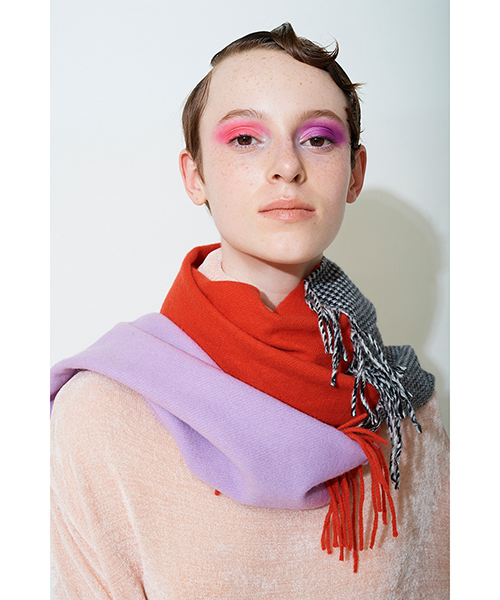 TSUMORI CHISATO（ツモリチサト）の「3ｶﾗｰｺﾈｸﾄｽﾄｰﾙ（ストール/ショール