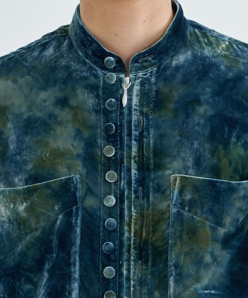 MASU（エムエーエスユー）の「【MASU/エムエーエスユー】VELVET ZIP-UP